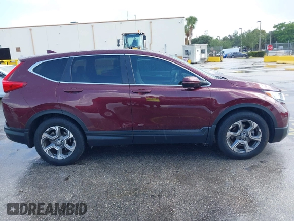 2019 Honda CR-V EX with VIN 2HKRW1H57KH500951, listed as a IAAI auction lot 41936738 with 45,901 mi miles. Bid and sale history available at carsss.com. Image 13.