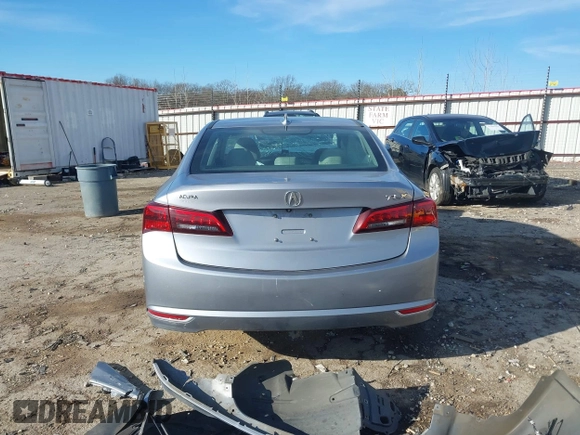 2015 Acura TLX V6 Tech with VIN 19UUB3F5XFA007901, listed as a IAAI auction lot 41477974 with 1 mi miles. Bid and sale history available at carsss.com. Image 16.