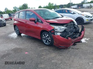 2017 Nissan Note S Plus with VIN 3N1CE2CP6HL376187, listed as a IAAI auction lot 42192330 with 22,431 mi miles and . Bid and sale history available at DreamBid. Image 1.