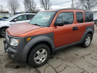 2004 Honda Element EX with VIN 5J6YH28644L022968, listed as a Copart auction lot 47754185 with 350,924 mi miles and Salvage Title. Bid and sale history available at DreamBid. Image 1.
