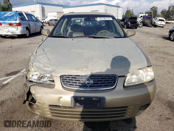 2000 Nissan Sentra XE with VIN 3N1CB51D3YL311011, listed as a Copart auction lot 71841274 with 146,760 mi miles and Salvage title. Bid and sale history available at DreamBid. Image 5.