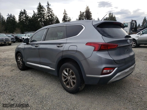 2019 Hyundai Santa Fe SE with VIN 5NMS23AD5KH077942, listed as a Copart auction lot 45246895 with 163,730 mi miles and Clean Title. Bid and sale history available at carsss.com. Image 2.