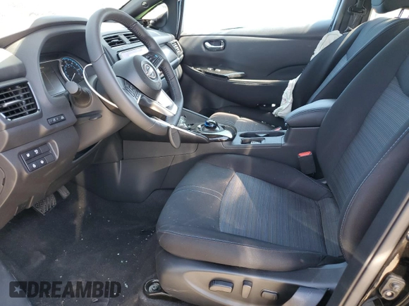 2025 Nissan LEAF SV Plus z VIN 1N4CZ1CV7SC562274, wystawiony jako Copart lot #57523515 z przebiegiem 4 980 mil mil oraz Szkoda całkowita • Salvage title. Historia ofert i sprzedaży dostępna na DreamBid. Obrazek 7.