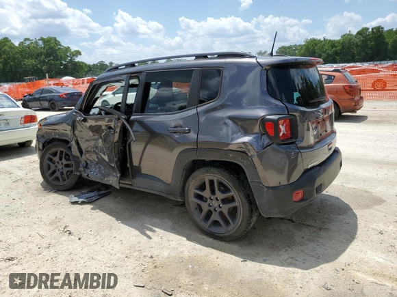 2021 Jeep Renegade Latitude z VIN ZACNJCBB7MPM38370, wystawiony jako Copart lot #54619055 z przebiegiem 69 623 mil mil oraz Nie do naprawy • Non repairable. Historia ofert i sprzedaży dostępna na DreamBid. Obrazek 2.