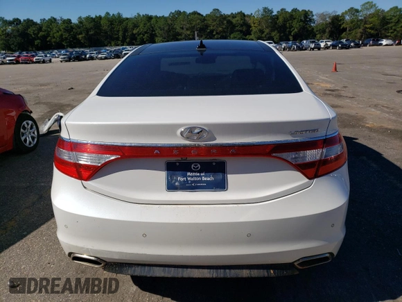 2017 Hyundai Azera Limited z VIN KMHFH4JG0HA581877, wystawiony jako Copart lot #81221514 z przebiegiem 166 057 mil mil oraz Szkoda całkowita • Salvage title. Historia ofert i sprzedaży dostępna na DreamBid. Obrazek 6.