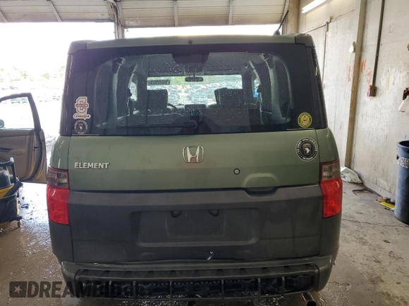 2004 Honda Element EX with VIN 5J6YH18624L012112, listed as a Copart auction lot 58342825 with 205,305 mi miles and Salvage title. Bid and sale history available at DreamBid. Image 6.