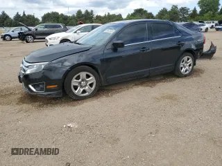 2010 Ford Fusion SE with VIN 3FAHP0HA7AR424746, listed as a Copart auction lot 61441605 with 163,318 mi miles and Salvage title. Bid and sale history available at DreamBid. Image 1.