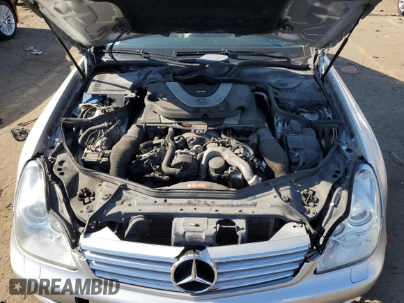 2007 Mercedes-Benz CLS-Class 5.5L with VIN WDDDJ72X87A094267, listed as a Copart auction lot 77334024 with 144,648 mi miles and Clean Title. Bid and sale history available at carsss.com. Image 11.