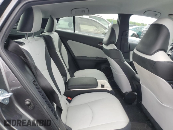 2017 Toyota Prius Plus with VIN JTDKARFP5H3043449, listed as a Copart auction lot 62057745 with 71,826 mi miles and Salvage title. Bid and sale history available at DreamBid. Image 10.