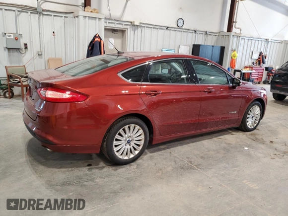 2014 Ford Fusion SE Hybrid with VIN 3FA6P0LUXER204791, listed as a Copart auction lot 61724945 with 132,095 mi miles and Clean title. Bid and sale history available at DreamBid. Image 3.