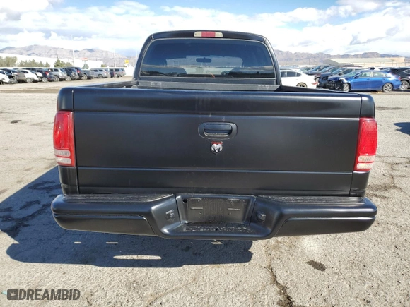 2000 Dodge Dakota Sport with VIN 1B7GL2AXXYS723142, listed as a Copart auction lot 48067275 with 186,690 mi miles and Salvage Title. Bid and sale history available at carsss.com. Image 6.