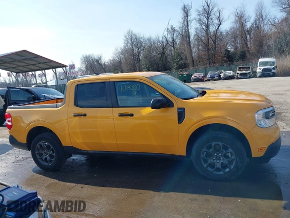 2022 Ford Maverick XL with VIN 3FTTW8E34NRA66569, listed as a IAAI auction lot 41714000 with 47,557 mi miles and . Bid and sale history available at DreamBid. Image 13.