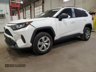2019 Toyota RAV4 LE with VIN 2T3F1RFV4KW017798, listed as a Copart auction lot 52573515 with 123,596 mi miles and Non Repairable. Bid and sale history available at DreamBid. Image 1.