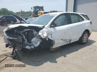 2022 Chevrolet Equinox LS with VIN 3GNAXSEV2NS159111, listed as a Copart auction lot 59568935 with Not provided miles and Salvage title. Bid and sale history available at DreamBid. Image 1.