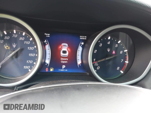 2015 Maserati Ghibli S Q4 z VIN ZAM57RTAXF1154384, wystawiony jako IAAI lot #42409124 z przebiegiem 114 651 mil mil oraz . Historia ofert i sprzedaży dostępna na DreamBid. Obrazek 15.