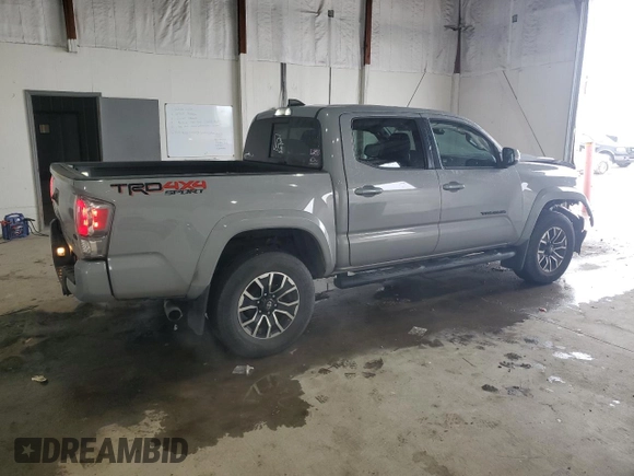 2021 Toyota Tacoma SR with VIN 5TFCZ5AN1MX282270, listed as a Copart auction lot 58480775 with 80,584 mi miles and Salvage title. Bid and sale history available at DreamBid. Image 3.