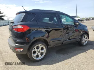 2021 Ford EcoSport SE with VIN MAJ3S2GEXMC425577, listed as a Copart auction lot 54005715 with 17,030 mi miles and Salvage title. Bid and sale history available at DreamBid. Image 3.