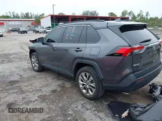 2021 Toyota RAV4 XLE Premium with VIN 2T3C1RFV0MC171416, listed as a IAAI auction lot 42425655 with 34,116 mi miles and . Bid and sale history available at DreamBid. Image 3.