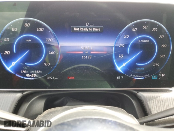 2023 Mercedes-Benz EQE 350 z VIN 4JGGM1CB5PA037048, wystawiony jako Copart lot #54558155 z przebiegiem 15 128 mil mil oraz Szkoda całkowita • Salvage title. Historia ofert i sprzedaży dostępna na DreamBid. Obrazek 9.