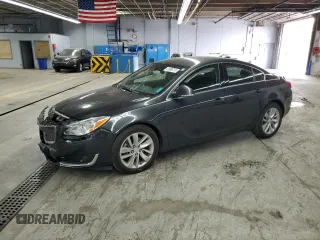 2016 Buick Regal z VIN 2G4GK5EXXG9138846, wystawiony jako Copart lot #61006775 z przebiegiem 107 580 mil mil oraz Szkoda całkowita • Salvage title. Historia ofert i sprzedaży dostępna na DreamBid. Obrazek 1.