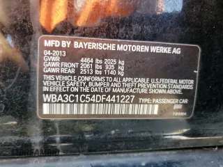 2013 BMW 3 Series 328i z VIN WBA3C1C54DF441227, wystawiony jako Copart lot #49172565 z przebiegiem 143 121 mil mil oraz Szkoda całkowita • Salvage title. Historia ofert i sprzedaży dostępna na DreamBid. Obrazek 12.