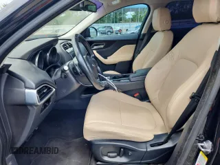 2017 Jaguar F-Pace 35t Premium with VIN SADCJ2BV5HA069243, listed as a Copart auction lot 63555645 with 98,909 mi miles and Salvage title. Bid and sale history available at DreamBid. Image 7.