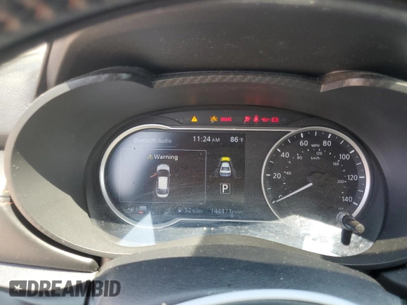 2021 Nissan Versa SR with VIN 3N1CN8FV8ML925511, listed as a Copart auction lot 60705055 with 144,471 mi miles and Salvage title. Bid and sale history available at DreamBid. Image 9.
