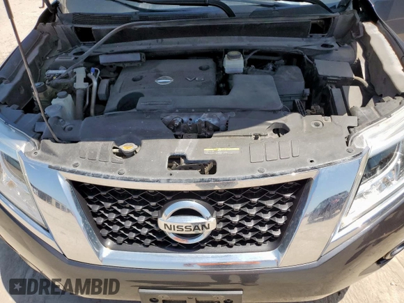2014 Nissan Pathfinder S z VIN 5N1AR2MM3EC656875, wystawiony jako Copart lot #57664735 z przebiegiem 219 113 mil mil oraz Szkoda całkowita • Salvage title. Historia ofert i sprzedaży dostępna na DreamBid. Obrazek 12.