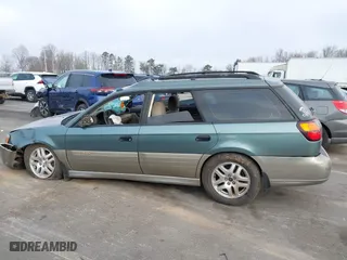 2000 Subaru Legacy Wagon Outback w/GB Equip with VIN 4S3BH6755Y6618462, listed as a IAAI auction lot 41801341 with 279,150 mi miles. Bid and sale history available at carsss.com. Image 14.