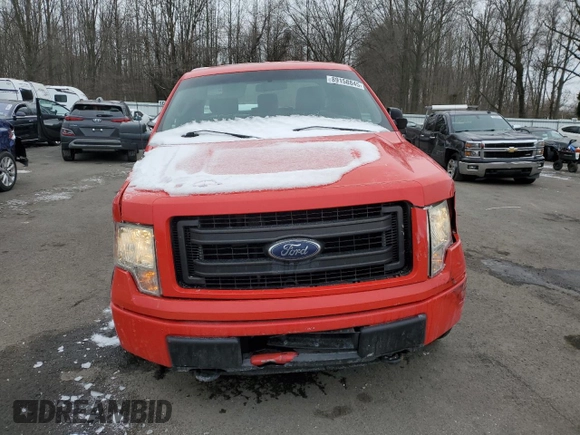 2014 Ford F-150 XL with VIN 1FTFX1EF8EFC59266, listed as a Copart auction lot 89158845 with 176,448 mi miles and Salvage Title. Bid and sale history available at carsss.com. Image 5.