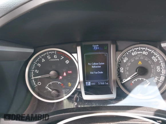 2020 Toyota Tacoma SR5 with VIN 5TFAZ5CN6LX089275, listed as a IAAI auction lot 41987526 with 51,661 mi miles and . Bid and sale history available at DreamBid. Image 7.