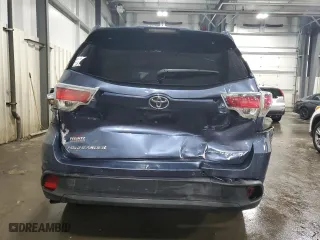 2015 Toyota Highlander Limited with VIN 5TDDKRFH9FS183319, listed as a Copart auction lot 47592705 with 146,876 mi miles and Salvage Title. Bid and sale history available at carsss.com. Image 6.
