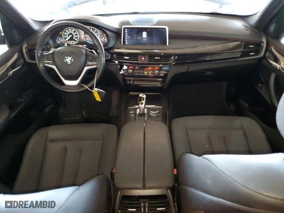 2018 BMW X5 xDrive40e iPerformance with VIN 5UXKT0C53J0W02429, listed as a Copart auction lot 51874485 with 57,480 mi miles and Salvage Title. Bid and sale history available at carsss.com. Image 8.