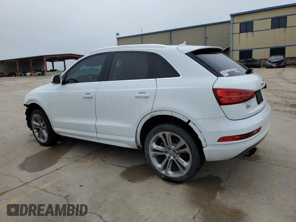 2016 Audi Q3 Premium Plus z VIN WA1BFCFS0GR022016, wystawiony jako Copart lot #54386205 z przebiegiem 86 445 mil mil oraz Szkoda całkowita • Salvage title. Historia ofert i sprzedaży dostępna na DreamBid. Obrazek 2.