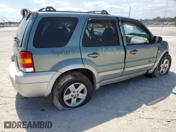 2005 Ford Escape Hybrid with VIN 1FMCU95H05KD42608, listed as a Copart auction lot 55048415 with Not provided miles and Non repairable. Bid and sale history available at DreamBid. Image 3.