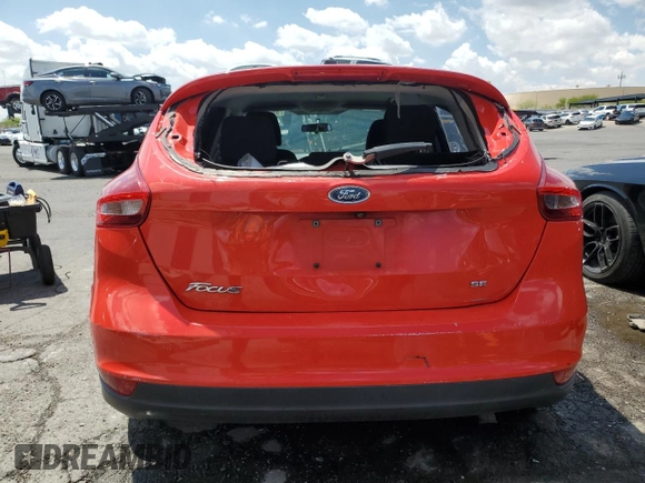 2016 Ford Focus SE with VIN 1FADP3K27GL290216, listed as a Copart auction lot 55349895 with 136,872 mi miles and Clean Title. Bid and sale history available at carsss.com. Image 6.