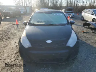 2014 Kia Rio LX with VIN KNADM5A39E6358548, listed as a Copart auction lot 83212984 with 132,272 mi miles and Salvage Title. Bid and sale history available at carsss.com. Image 5.
