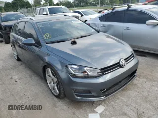2017 Volkswagen Golf SportWagen S with VIN 3VWC17AU5HM510788, listed as a Copart auction lot 65000913 with 99,763 mi miles and Salvage Title. Bid and sale history available at carsss.com. Image 4.