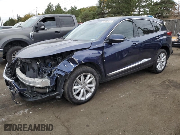 2020 Acura RDX with VIN 5J8TC2H37LL004341, listed as a Copart auction lot 71061613 with 38,953 mi miles. Bid and sale history available at carsss.com. Image 1.