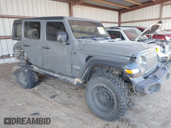 2020 Jeep Wrangler Unlimited Sport S с VIN 1C4HJXDG1LW189100, выставлен на аукционе IAAI как лот 40994680 с пробегом 172 039 миль миль и . История ставок и продаж доступна на DreamBid. Изображение 1.