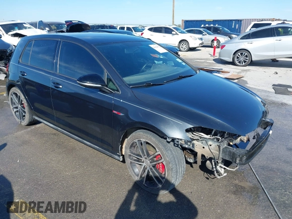2017 Volkswagen GTI S z VIN 3VW447AU3HM033323, wystawiony jako IAAI lot #41654572 z przebiegiem 114 741 mil mil oraz . Historia ofert i sprzedaży dostępna na DreamBid. Obrazek 1.