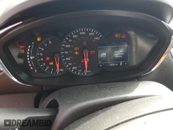 2020 Chevrolet Trax LS with VIN 3GNCJKSB1LL226826, listed as a Copart auction lot 51091065 with 54,592 mi miles and Salvage Title. Bid and sale history available at DreamBid. Image 9.