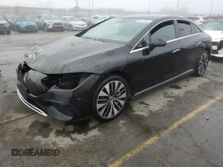 2023 Mercedes-Benz EQE with VIN W1KEG2BB8PF014575, listed as a Copart auction lot 86171624 with 15,189 mi miles and Salvage Title. Bid and sale history available at carsss.com. Image 1.