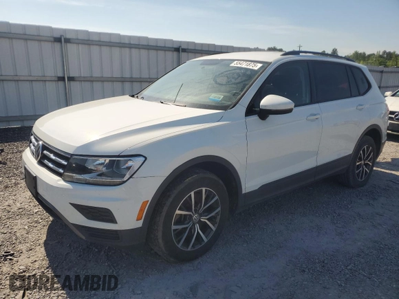 2021 Volkswagen Tiguan S with VIN 3VV1B7AX5MM031994, listed as a Copart auction lot 55471875 with 105,268 mi miles and Clean Title. Bid and sale history available at DreamBid. Image 1.