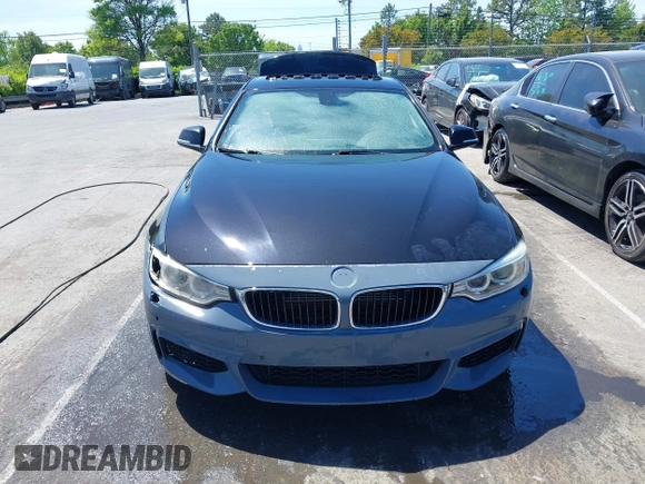 2015 BMW 4 Series 435i with VIN WBA3R1C56FK194060, listed as a IAAI auction lot 42061619 with 153,384 mi miles and . Bid and sale history available at DreamBid. Image 12.