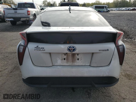 2016 Toyota Prius Four with VIN JTDKARFU2G3027374, listed as a Copart auction lot 51896125 with 128,734 mi miles and Salvage Title. Bid and sale history available at DreamBid. Image 6.