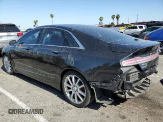 2014 Lincoln MKZ z VIN 3LN6L2GK0ER800286, wystawiony jako Copart lot #57644645 z przebiegiem 130 880 mil mil oraz Szkoda całkowita • Salvage title. Historia ofert i sprzedaży dostępna na DreamBid. Obrazek 2.