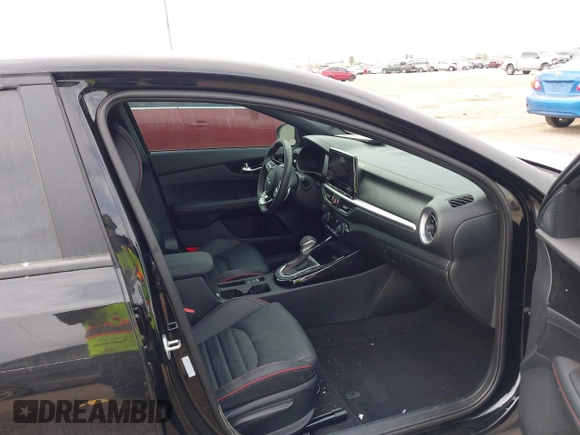 2024 Kia Forte GT with VIN 3KPF44AC7RE771672, listed as a IAAI auction lot 41681846 with 8,270 mi miles and . Bid and sale history available at DreamBid. Image 5.