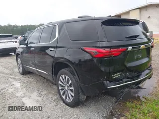 2023 Chevrolet Traverse Premier with VIN 1GNERKKW7PJ273618, listed as a IAAI auction lot 42180117 with 38,082 mi miles and . Bid and sale history available at DreamBid. Image 3.