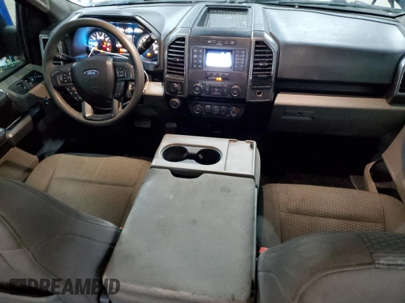 2018 Ford F-150 XL with VIN 1FTEW1E56JKE03369, listed as a Copart auction lot 42951815 with 168,518 mi miles and Salvage title. Bid and sale history available at DreamBid. Image 8.